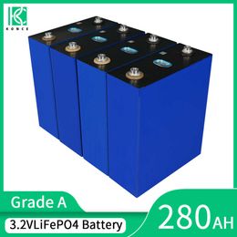 Rechargeable 3.2v 271Ah 280Ah Lifepo4 Battery Grade A 1/4/16PCS Brand New Lithium Iron Phosphate DIY for Boat Yacht RV EV Camper