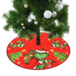 Christmas Decorations Green Elf Tree Skirt Decoration For Home Indoor Navidad Noel Decor Xmas Carpet Year 2023