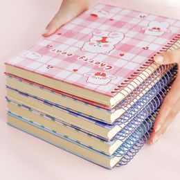 Spiral Notebook Large B5 Notepad 7''x10'' Thicken Journal Diray 150 Sheets Wide Lined Portable Tearable For Office Staff