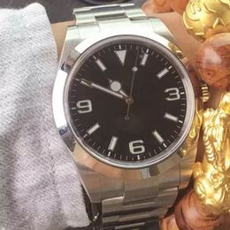 39mm Wristwatch automatic mechanical stainless steel Strap folding buckle Business waterproof watch for Men