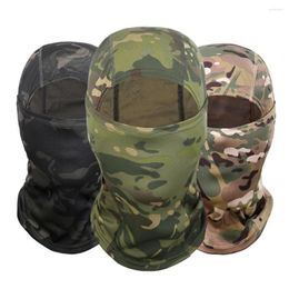 Bandanas Multi Camouflage Balaclava Full Face Scarf Mask Hiking Cycling Hunting Army Bike Military Head Cover Tactical Cap Men