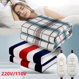 Electric Blanket 110V220V Heating Physiotherapy Pad For Pain Relief Winter Warm Thermostat Security Heated Pads 221203