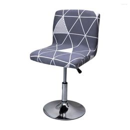 Chair Covers Cover Elastic Business Bar Cafe Restaurant Living Room Bedroom Kitchen Stool Seat Stretchable Decoration Slipcover