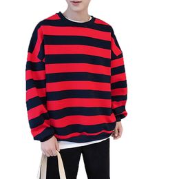 Men's Hoodies Sweatshirts Men Striped Sweatshirts Spring Autumn Fashion Mens Hoodies Male Loose Couple Outfit Men Brand Hip Hop Hoodie Sweatshirts 221202