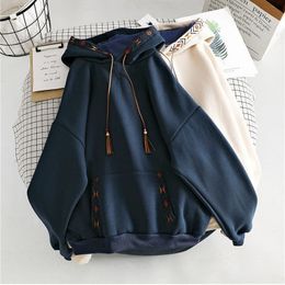 Women's Jackets Hooded Tops Spring Hoodies for Women Autumn Clothes Loose Female Streetwear Casual Sweatshirt Hoodie Aesthetic Korean Fashion 221201