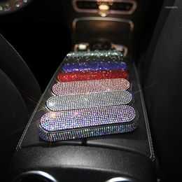 Interior Decorations Car Temporary Parking Card Telephone Number Crystal Diamond Phone Rhinestone Plate