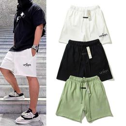 Shorts Sports Pants Chaopai High Street Fog Double Thread Essential Shorts Reflective Loose Capris Beach Design Sweat