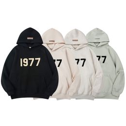 Essentialsweatshirts designer hoody hooded hoodies tröjor mens essentialshoodie streetwear pullover tröjor lösa huva älskare toppar kläder