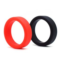 Vibrator Delay Penis Ring Cock Sleeve Extender Sex Extension Cockring Products Toys for Men 9Z8E