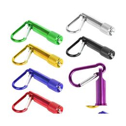 infrared light Torches Mini Led Flashlight Keychains Portable Carabiner Night Walking Torch Lighting For Home And Outdoor Activities Drop Delivery L Otbds