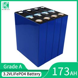 3.2V 173AH Lifepo4 Grade A Brand New Rechargeable Battery Pack DIY 12V 24V for Boats EV Electric Car Solar Energy Storage System