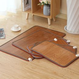 Electric Blanket 50x30cm Feet Warmer Heating Mat Office Warm Thermostat Pad Home Heated Floor Carpet Winter Body Mad 221203