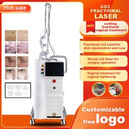 Co2 Laser Design 5D Foton Fractional Treatment Engraving Power Supply 10600nm Beauty Machine For Skin Resurfacing Acne Scars