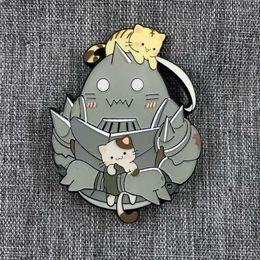 Brooches Fullmetal Alchemist Enamel Pin Anime Pins Gift Manga Japanese Briefcase Badges On Backpack Brooch For Clothes