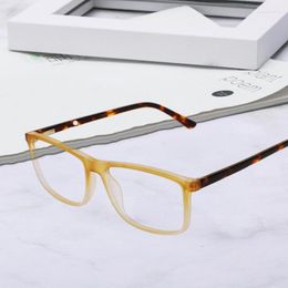 Sunglasses Frames REAL Selling Retro Rectangle TR90 Glasses Frame Men Fashion Eyeglasses Myopia Prescription Optical Eyewear GOVF137