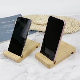 Bamboo Mobile Speaker Cell Phone Mounts & Holders Wooden Loudspeaker Holder Sound Bracket Desktop Stand Stands 2023