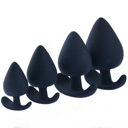 Vibrator Silicone Big Butt Plug Anal Sex Toys for Adults Men Woman Underwear Buttplug Dildo Masturbador Anus Dilatador Products Shop DEA3