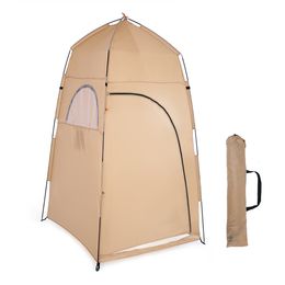 Tents and Shelters Outdoor Camping Beach Shower Bath Changing Fitting Room Shelter Automatic Instant Shade Awning Toilet 221203