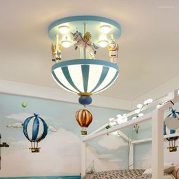 Chandeliers Baby Room Chandelier Lighting For Kids Cartoon Cute Led Bedroom Lights Girls Children's Light In Kid