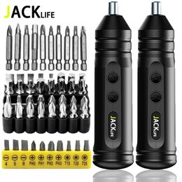 Electric Drill Portable Mini Screwdriver Smart Cordless Automatic Multifunction Bits Power Tools Set with 221202