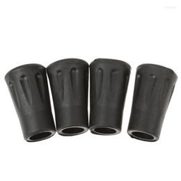 Decorative Figurines 4 Pcs Replacement Rubber Tips End For Hiking Stick Walking Trekking Poles 4Cm