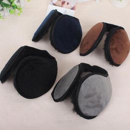 Berets Arrivals Solid Colour Soft Comfy Unisex Earmuffs Plush For Women Men Warm Winter Ear Muffs Cover Accessories Top Quality