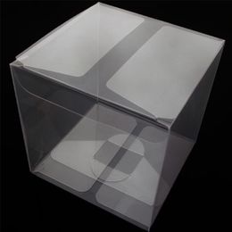 Gift Wrap 50pcs 5x5cm Clear Boxes For s Pvc Packing Pack Packaging Candy Transparent Wedding Party Favors s 221202