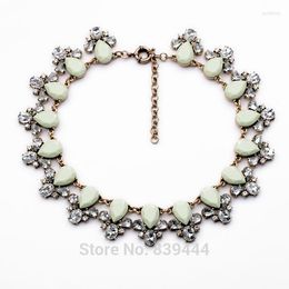 Choker Blessed Jewelry Top Statement Necklace Nice Gems Moonstone Women Wholesale
