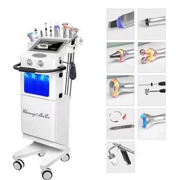 Korea 10 In 1 Hydrogen Water Dermabrasion Rf Bio Facial Skin Lifting Spa Machine hydro oxygen Aqua Beauty Salon Equipment 2023