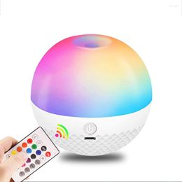 Night Lights Remote Control Touch Light Symphony 16-colors Creative Gift Atmosphere For Christmas Decor Bedside Table Lamp