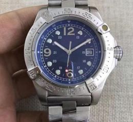 NEW Haute qualite Men's Automatic Mechanical Watch 1884 Blue Seawolf Digital 12 Stainless Steel Luxury Brand Avenger Expedition gratuite luminous wristwatch