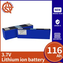 NCM Lithium Battery 3.7V 116Ah 100AH 3/7/10/13PCS Grade A High Capacity Battery for Scooter Electric Car Forklift RV Golf Cart