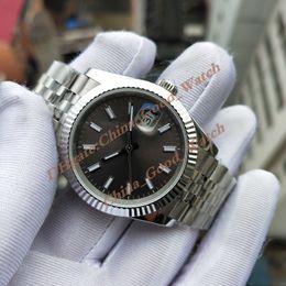 36MM Watch of Men Model Jubilee Bracelet Version Bp Date Grey Dial Stainless Steel Bezel Automatic BPF Super Luminous diving Sapphire glass Mens Watches