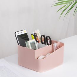 Storage Boxes 045 Household Bevelled Table Top Dividing Box Dressing Makeup Gadget Shelf Desktop Receiving Cosmetic