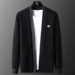 Männer Pullover Luxus Brief Gedruckt Baumwolle Wolle Jacke Designer Marke Mode Tasche Strickjacke Pullover Mantel