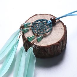 Mini Dream Catcher Car Pendant Decorative Objects Students Birthday Graduation Gift Wind Chimes 1223795