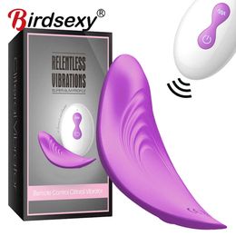 Full Body Massager Vibrator Remote control vibrator Wearable panty vibrators for women Clitoris Stimulator Vibrating panties Sex Toys Adults 1AB6