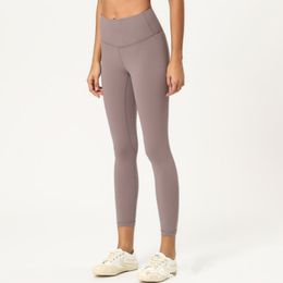 AL Align Yoga Leggings Naked Feeling High Waist Sports Pants Women Breathable Workout Seamless Scrunch Pants Gym Legging 2022 Hot Sell