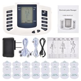 Portable Slim Equipment EMS Tens Massage Full Body Tens Acupuncture Electric Therapy Massager Meridian Physiotherapy Massager Apparatus Massager 221203