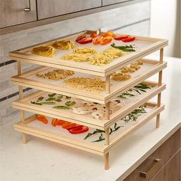 Other Kitchen Dining Bar Pasta Drying Rack Fresh Food Dryer Vegetable Shelf Tray 221203