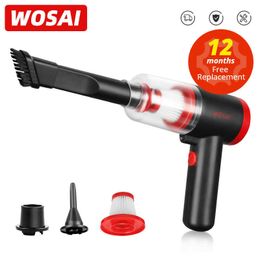WOSAI Cordless Vacuum Cleaner 8000Pa Strong Suction Portable Car Wet Dry Use for Home Office Cleaning Pet