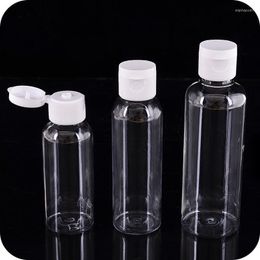 Storage Bottles 12PCS Portable Small Transparent Plastic Empty Spray Bottle Refillable Container Of Various Size