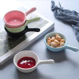 Bowls Glazed Dish Sauces Flavours Ceramics Soy Sauce Vinegar Creativity Japanese Mini Plates Handles Hands Saucers Bowl