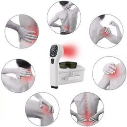 Portable Slim Equipment Body Pain Laser Therapy Device LLLT Physiotherapy Equipment for Knee Arm Shoulder Pain Arthritis Wound Healing Tennis Elbow 221203