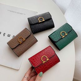Designer card bag female delicate fashion high-end simple cute wallets retro small purse