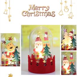 Christmas Decorations LED Decoration Lights Gift For Indoor Bedroom Scene Layout Santa Claus Snowman Deer Table Top