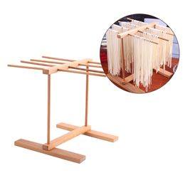 Other Kitchen Dining Bar Kitchen Accessories Collapsible Pasta Drying Rack Spaghetti Dryer Stand Beech Pasta Drying Rack Pasta Cooking Tools 30x28x303cm 221203