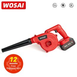 WOSAI 20V Garden Cordless Blower Vacuum Clean Air for Dust Blowing Computer Collector Hand Operat Power Tool