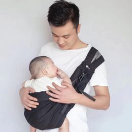 s Slings Backpacks Adjustable Baby Wrap Soft born Single Shoulder Multifunctional Kids Belt 221203