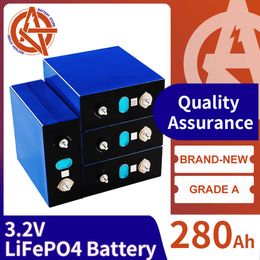 3.2V 271AH 280AH LiFePO4 Battery Brand New Rechargeable Lithium Iron Phosphate Battery DIY 12V 24V For RV Electric Golf Cart